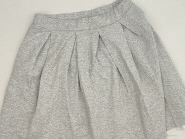 biala spodniczka z zakladkami: Spódnica damska, One size — 1