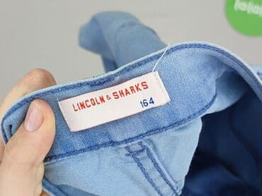 шорти bershka: Krótkie spodenki, Lincoln & Sharks, 14 lat, 164, stan - Dobry — 2