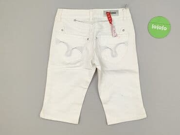 jeansy damskie cropp: Spodnie 3/4 damskie, XS — 3