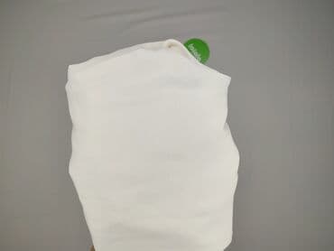 biale szerokie jeansy: Boohoo, Spodnie materiałowe damskie, rozmiar S — 6