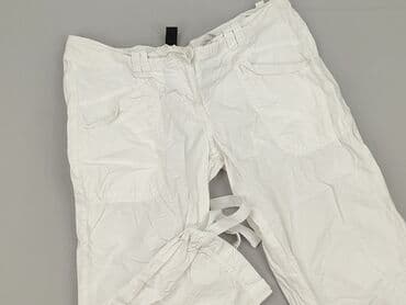 H&M, Material trousers for women, size L (EU 40)