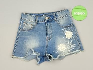 klapki na platformie deichmann: Denim, Szorty damskie, rozmiar S — 2