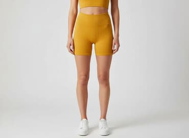 kombinezon sportowy h m: H&M, Legginsy Krótkie damskie, rozmiar S — 6