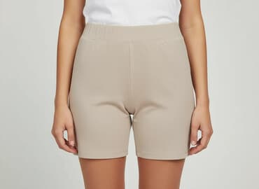 legginsy beżowe push up: Sinsay, Legginsy Krótkie damskie, rozmiar M — 1