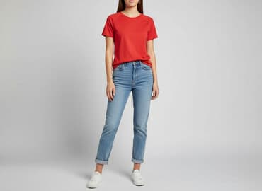 raglan t shirty: T-shirt damski, rozmiar S — 1