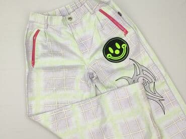 ubrania świecące w ciemności: Spodnie materiałowe damskie, rozmiar S — 1