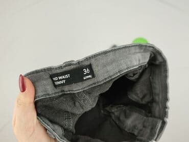 patchworkowe jeansy: Skinny, Jeans for women, S — 4