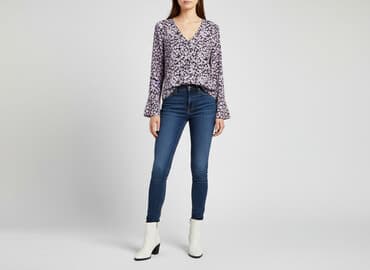 bluzki i tuniki wizytowe: Gina Tricot, Bluzka damska, rozmiar L — 7