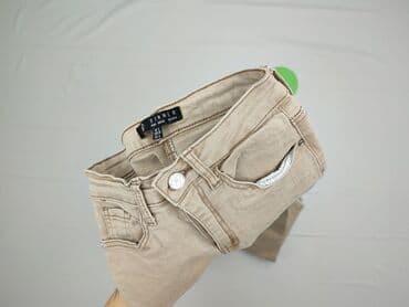 krótkie spodenki do grubych rajstop: Skinny, Jeansy damskie, S — 5