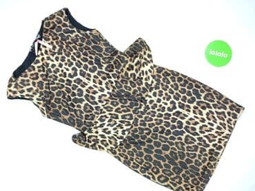 sukienki midi dopasowane: Leopard, Women`s dress, size M (EU 38) — 2