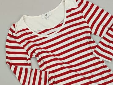 bluzki w czerwono białe paski: Women's blouse, size 2XS — 2