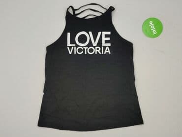 bluzki basic prążek: Victoria Secret, Top damski, rozmiar M — 2