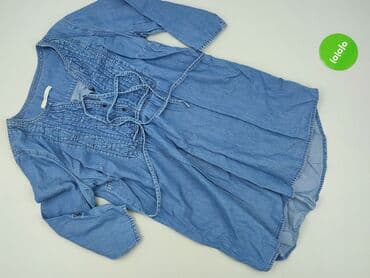 jeansy z asymetrycznym zapieciem: Tunika damska, rozmiar XL — 2