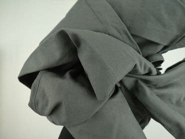 spodnie dresowe z napisami: Spodnie materiałowe damskie, M — 4