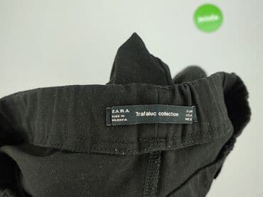 zara spodnie z lampasami: Zara, Material trousers for women, size XS — 6