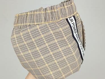 piżama w paski: Spodnie materiałowe damskie, S — 5