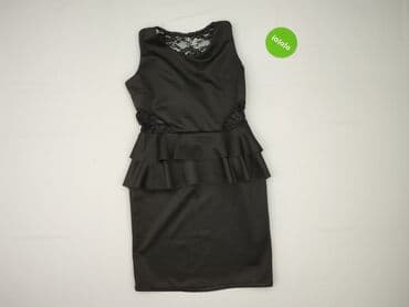 niebieska satynowa sukienka zara: Women`s dress, size S (EU 36) — 2