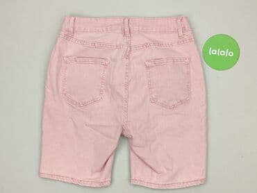 krótkie spodenki różowe: Denim, Szorty damskie, rozmiar L — 3