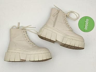 buty ugg na platformie ccc: Bershka, Botki damskie, rozmiar 36 — 2