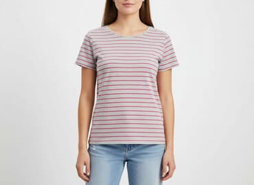 t shirty damskie 3 4 rękaw: T-shirt damski, rozmiar S — 1