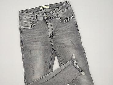 jeansy patchworkowe: M.Sara, Jeansy damskie, rozmiar M — 1