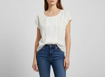 zara bluzki basic: Zara, Bluzka damska, rozmiar L — 1