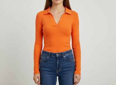 sukienka pomarańczowa sinsay: Sinsay, Bluzka damska, rozmiar S — 6