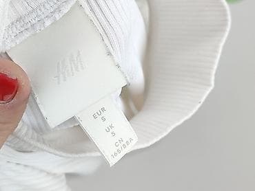 białe t shirty basic: H&M, Body damskie, rozmiar S — 5