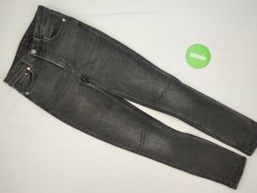 spodnie jeansy z wysokim stanem: Jeansy damskie, rozmiar S — 3