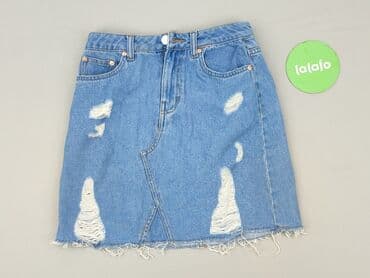 spódniczka jeansowe hm: H&M Divided, Spódnica damska, rozmiar 2XS — 2