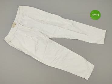 białe spodnie na wesele: Spodnie materiałowe damskie, rozmiar XS — 2