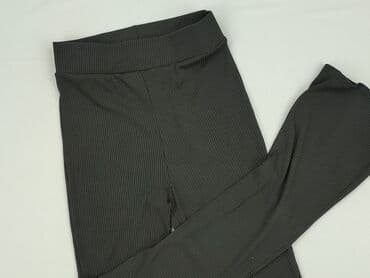 mango spodnie w paski: Spodnie materiałowe damskie, M — 1