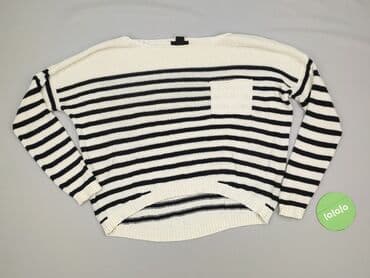 biały sweter hm: H&M, Sweter damski, rozmiar S — 2