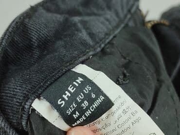 spodnie czarne cargo bershka: Shein, Spodnie cargo damskie, rozmiar M — 4