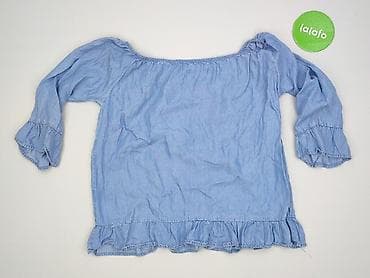niebieska bluza: Sinsay, Bluzka damska, rozmiar M — 4