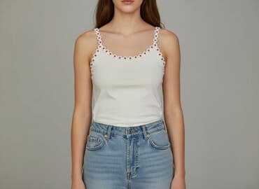 bluzki koronka allegro: Top damski, rozmiar S — 7