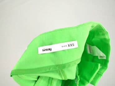 spodnie dresowe zina: Sinsay, Spodnie materiałowe damskie, 2XS — 4