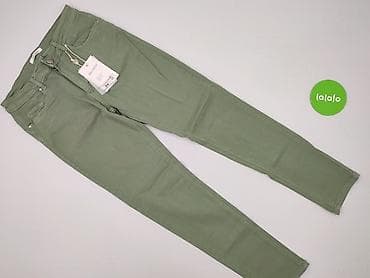 cargo wide leg: Nina Carter, Spodnie materiałowe damskie, rozmiar L — 2