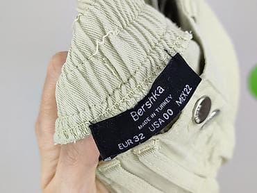 baskinki: Bershka, Spodnie cargo damskie, rozmiar 2XS — 4