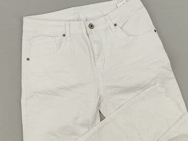 zalando białe jeansy damskie: Jeansy damskie, rozmiar L — 1