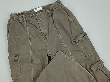 cargo bershka: Bershka, Spodnie cargo damskie, rozmiar M — 1