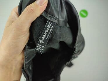 czarne spodnie damskie stradivarius: Stradivarius, Spodnie materiałowe damskie, rozmiar S — 4