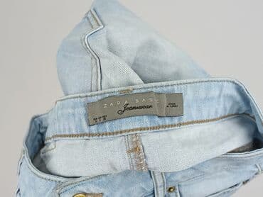 jeansowa spódnica zara: Zara, Spódnica damska, rozmiar S — 4