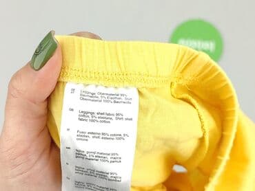 woskowane spodnie dla dziewczynki: Legginsy, Liegelind, 6-9 miesięcy, stan - Idealny — 5