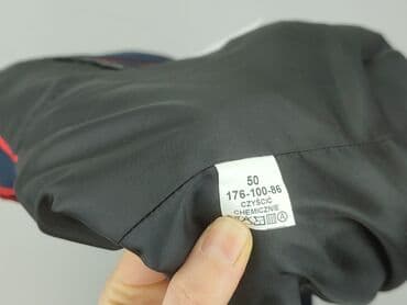 srebrne sandały reserved: Marynarka dla mężczyzn, L — 5