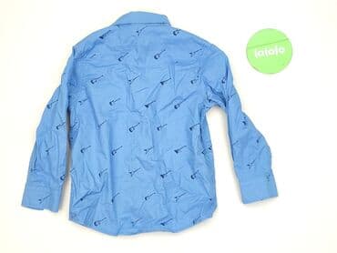 sukienka biala koronkowa: Shirt 4-5 years, condition - Very good, pattern - Print, color - Blue — 3