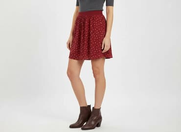 amarantowa spódnice: Spódnica damska, rozmiar S — 1