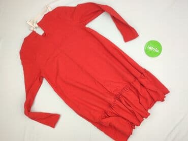 czerwone sukienki plus size: Sukienka damska, rozmiar S — 3