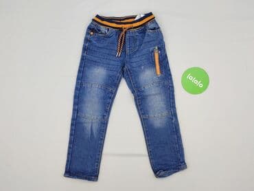 białe spodnie hello kitty: Джинси, Kiki & Koko, 3-4 р., 104, стан - Ідеальний — 2