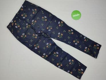 spodnie cyfrowa flora: H&M, Spodnie materiałowe damskie, rozmiar S — 3